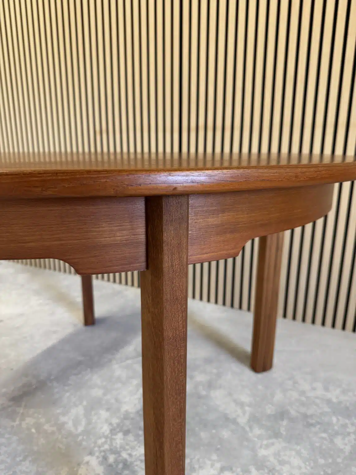 Spisebord teak - Billede 4